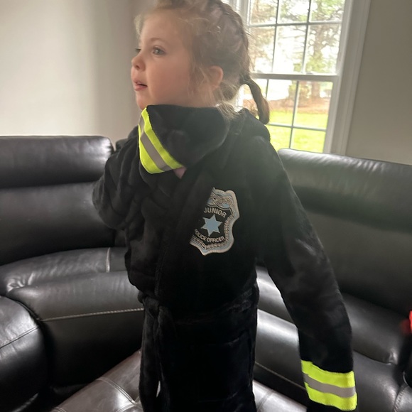 NWT POLICE MAN BEACH COVER UP ROBE - Picture 5 of 6